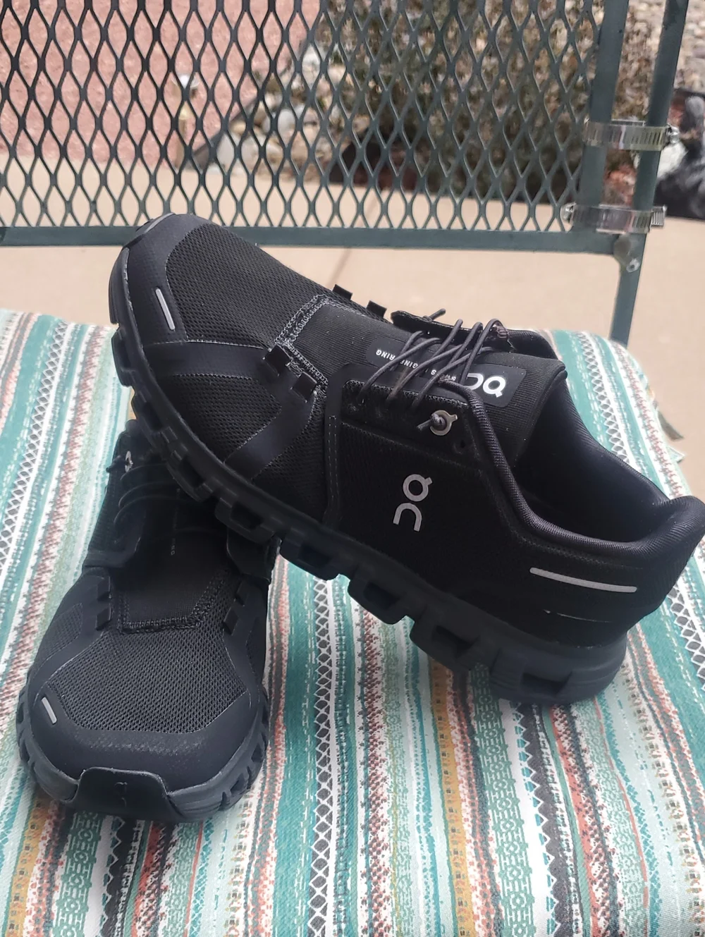 On Cloud Black Women's Athletic Sneakers